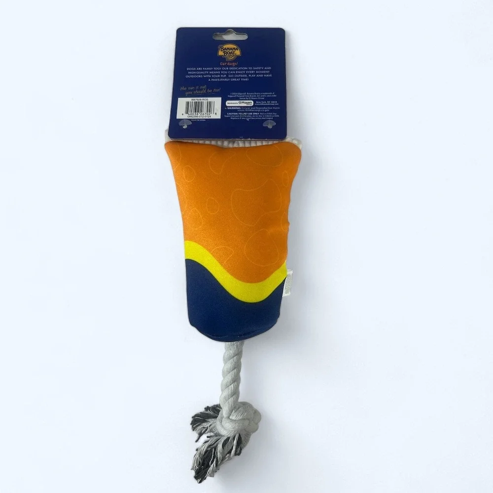 Banana Boat For Dogs Floating Fetch Toy With Squeaker 10